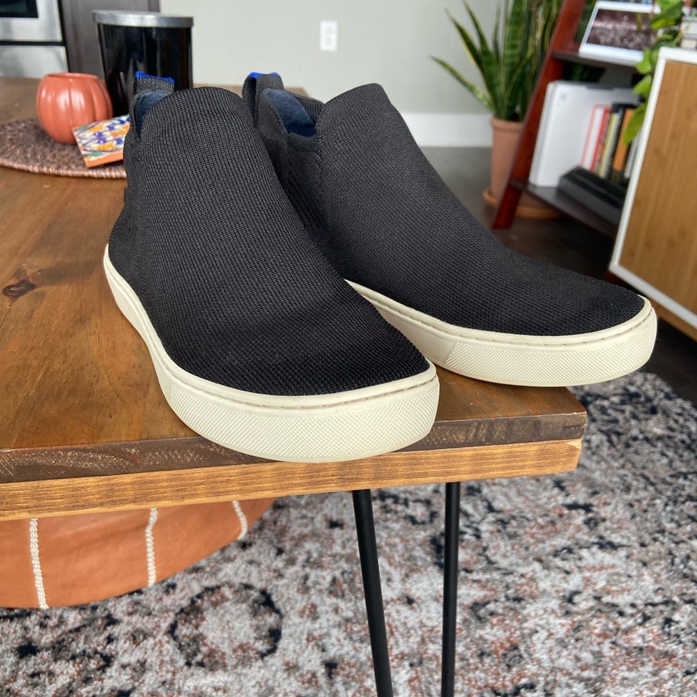 Black Hightop Rothy’s Sneakers